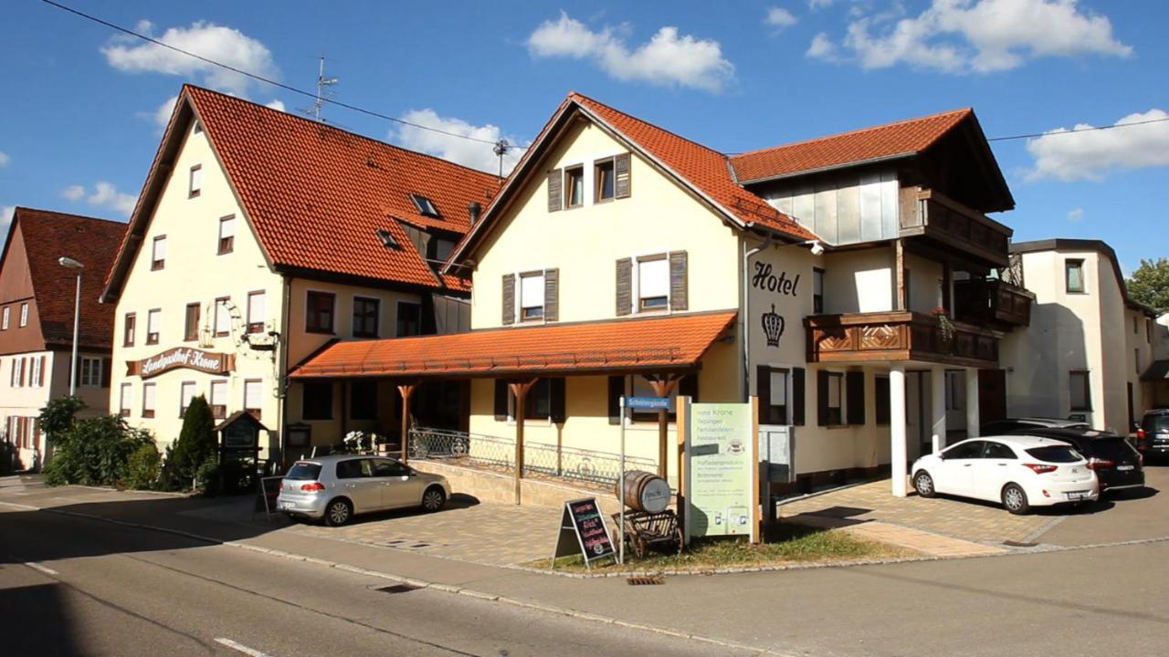Hotel Krone Nellingen Exterior photo